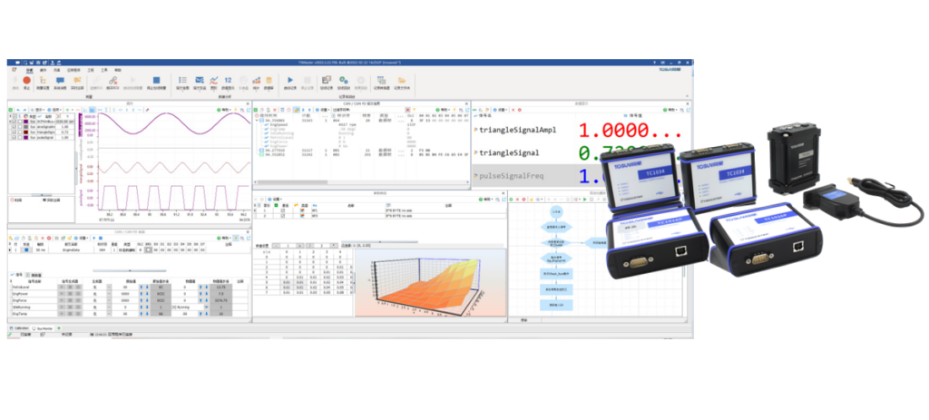 db旗舰汽车总线硬件工具 TSMaster