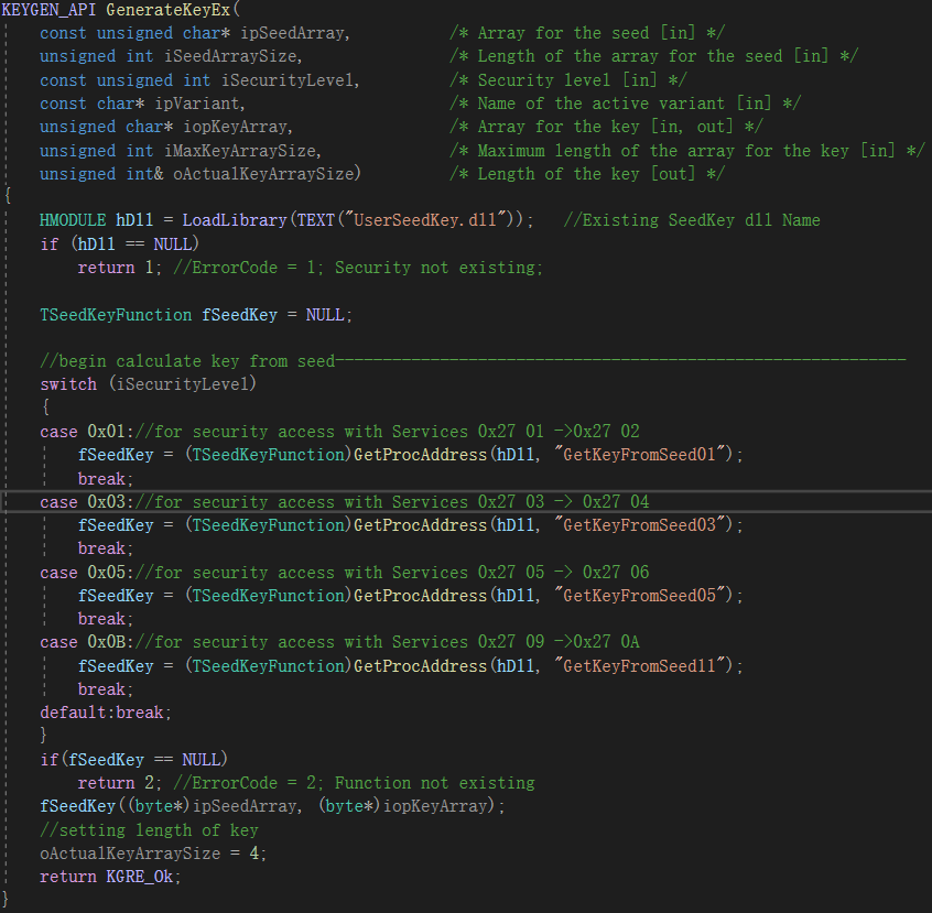 TSMaster中Seed&key的两种处理方法