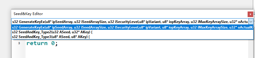TSMaster中Seed&key的两种处理方法