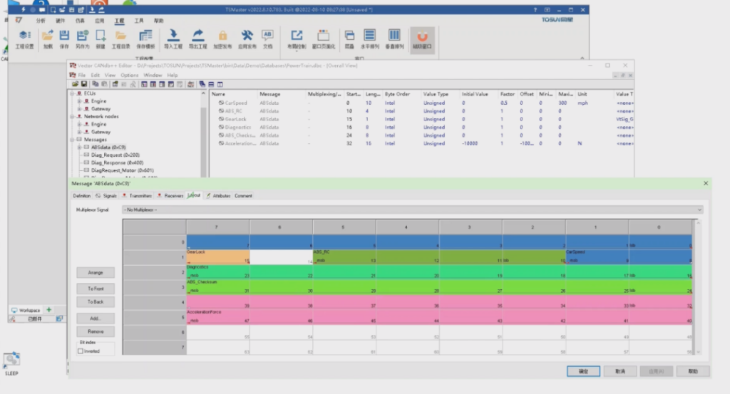 How to implement checksum and rolling counter localization support in TSMaster